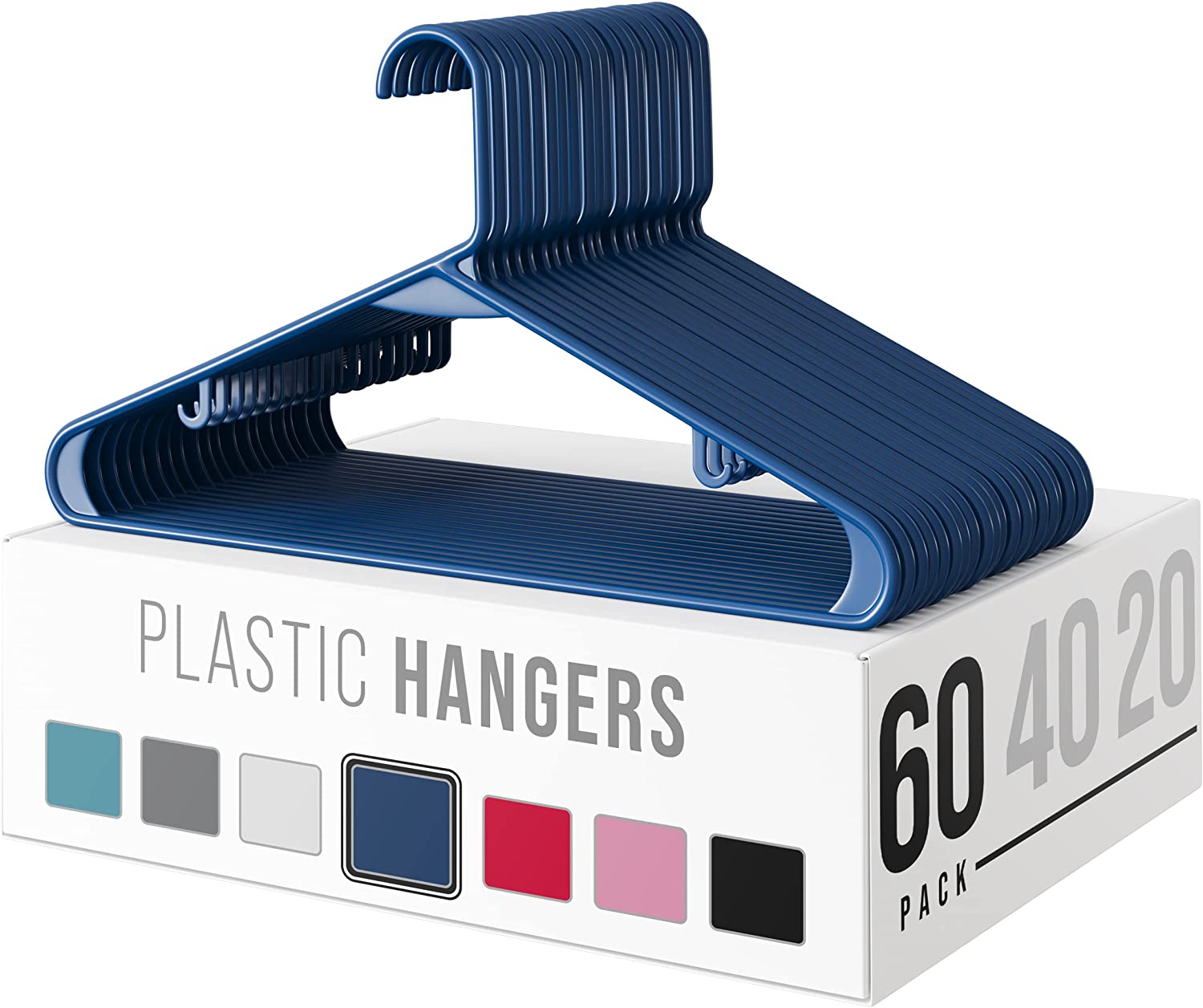 Sturdy Clothes Hanger Strong Load-bearing Plastic Hanger Durable